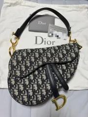 ディオール オブリーク サドルバッグ ミディアム