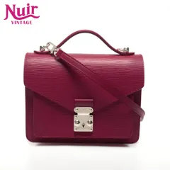 2026年最新】LOUIS VUITTON ルイ ヴィトン モンソー エピ ハンドバッグ