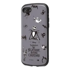 iPhoneSE ケース 第３世代 第２世代 ディズニー ナイトメアビフォアクリスマス ジャック キャラクター グッズ 耐衝撃 ハイブリッド 保護 スマホ カバー ハード アイフォン アイホン SE3 SE2 MiA IN-DP45AC4-NC2
