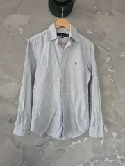 ポロラルフローレン ストライプシャツ クラシックフィット S