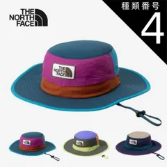 種類4：(MF)/KL(54-56cm) ザ・ノース・フェイス キッズ ハット THE NORTH FACE NNJ02309 K G-HORIZON HAT グランドホライズンハット 帽子  ノースフェイス (240310) 子供