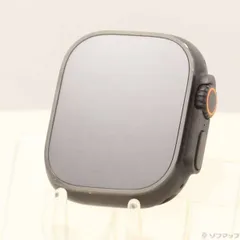 〔中古品〕 Apple Watch Ultra 2 GPS + Cellular 49mm ブラックチタニウムケース バンド無し【258】
