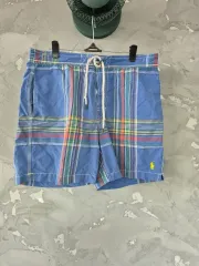 ポロ ラルフローレン メンズ チェック ハーフパンツ M