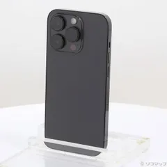 〔中古品〕 iPhone14 Pro 128GB スペースブラック MPXU3J／A SIMフリー【262】