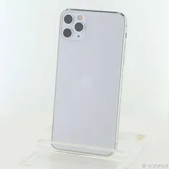 〔中古品〕 iPhone11 Pro Max 256GB シルバー MWHK2J／A SIMフリー【368】