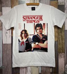 신품 스티브 [STRANGER THINGS] 티셔츠 KRAFT 스트레인저싱 슬로빈