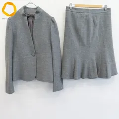 イネド INED スカートスーツ セットアップ 大きいサイズ レディース [w986988]