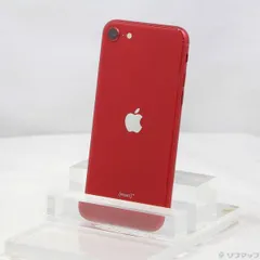〔中古品〕 iPhone SE 第3世代 64GB プロダクトレッド MMYE3J／A SIMフリー【258】