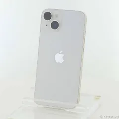 〔中古品〕 iPhone14 256GB スターライト MPW33J／A SIMフリー【258】