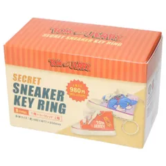 トムとジェリー キーホルダー シークレットスニーカーキーリング 全8種の内どれか1個 ワーナーブラザース ティーズファクトリー コレクション雑貨 キャラクター グッズ 