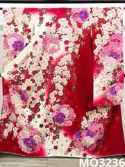 振袖 刺繍 金彩 紋意匠 身丈172cm MO3180 - メルカリ