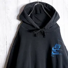 【入手困難】ナイキ NIKE 刺繍 ブラック スウェット パーカー #25316