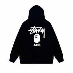 2025年最新】stussy ape パーカの人気アイテム - メルカリ