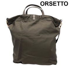 オルセットORSETTO【高級感1時間使用のみ超美品】トートバッグA4 