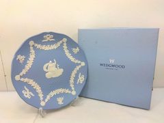 美品 ウェッジウッド Wedgwood 2001 ジャスパー イヤープレート43