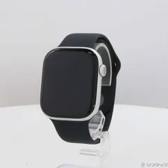 〔中古品〕 Apple Watch Series 10 GPS + Cellular 46mm シルバーアルミニウムケース ブラックスポーツバンド【262】