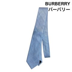 ✨極美品✨BURBERRY ネクタイ ソリッドタイ ワンポイント ホースロゴ