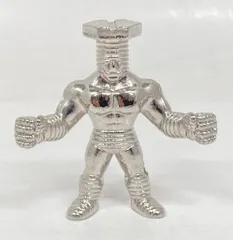 バンダイ ダイキャストキンケシ 6/キン肉マン スクリュー・キッド(銀メッキver.)