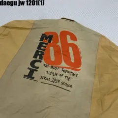 MERCI 86 バイカラー プリンティング ヘビー シャツ 4XL