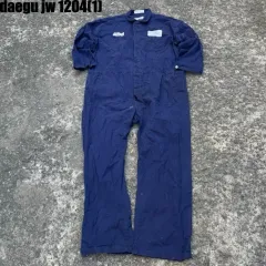 GCA ネイビー 作業着 オールインワン L