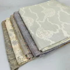 大島紬 着物 正絹 5着 着物まとめ売り リメイク材料 m-717