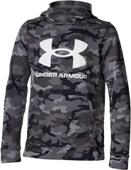 【新品】【ジュニア YLGサイズのみ】UNDER ARMOUR(アンダーアーマー) キッズ ジュニア ボーイズ ガールズ 吸汗 速乾 UAアーマーフリース カモプリント FD　BLK 1375979-001-YLG