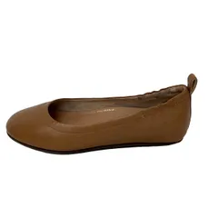 Fitflop(フィットフロップ) フラットシューズ US 7 レディース - ブラウン インソール取外し可 レザー
