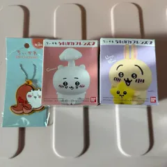 バンダイ ちいかわフレンズ ソフトビニールフィギュア2種 + キーホルダー 新品