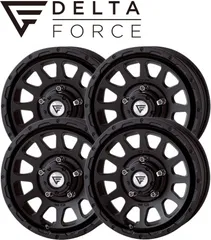 【M's】 ジムニー JB64W DELTA FORCE OVAL 16インチ ホイール 4本 セット (マットブラック) デルタフォース オーバル パーツ 部品 カスタム エクシズルライン JB64 64ジムニー 16x5.5J +20 5-139.7