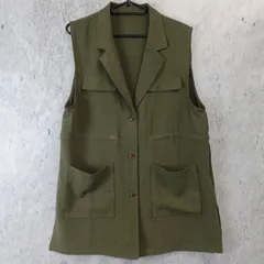 RETRO GIRL レトロガール レディース トップス Fサイズ ノースリーブ グリーン □〇