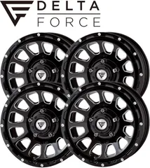 【M's】 ジムニー JB64W DELTA FORCE OVAL 16インチ ホイール 4本 セット (ブラックマシニング) デルタフォース オーバル パーツ 部品 カスタム エクシズルライン JB64 64ジムニー 16x5.5J +20 5-139.7