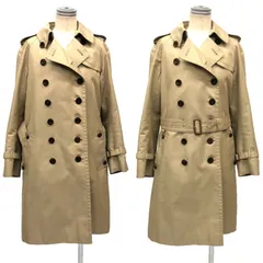 Aquascutum アクアスキュータム BASIC TRENCH CORT トレンチコート レディース 8サイズ ベージュ ライナー付 aq12390