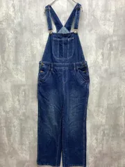 PAOPAO パオパオ PAO-1638DM シンプル アメカジ オリジナル デニム サロペット オーバーオール sizeL/ユーズドネイビー ■■ レディース