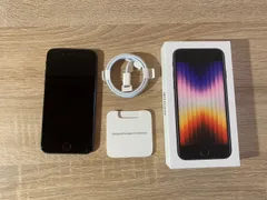 7246 iPhone SE 第三世代 64GB ブラック 動作確認済み