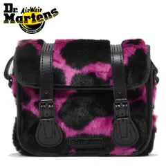 ★クーポン発行中【正規品取扱店･新品】 ドクターマーチン バッグ レディース 7インチ サッチェルバッグ 国内正規販売代理店 AC917078 Dr.Martens ミニバッグ ショルダーバッグ パーティーバッグ 牛柄