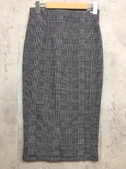 GUESS ゲス w94d85 ひざ丈 タイト スカート sizeS/グレンチェック ■■ レディース