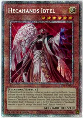 遊戯王/北米版/英語版/見えざる手イブエル/ヘカトンケイル/Hecahands Ibtel/スターライトレア/1st Edition/ファントム・リベンジ/PHRE-EN001