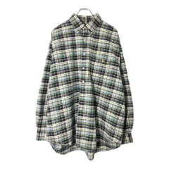 RALPH LAUREN ラルフローレン BIG SHIRT ボタンダウン 長袖シャツ マルチカラー(メンズ XL)中古 古着 V9261
