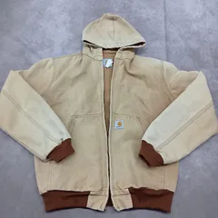 Carhartt　カーハート　アクティブジャケット　ダックジャケット　フェード感強め　古着　ファスナー欠損