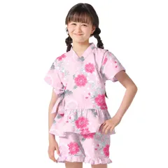 COLORFUL CANDY STYLE 新品  甚平(女の子) 流水桜・ピンク