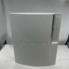 プレイステーション3 本体のみ PlayStation3 CECHH00 ホワイト 通電確認済み TV映らない ジャンク扱い 現状品 u1038