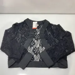 Sweet bell レースボレロ 黒 4L 3XL 大きいサイズ 新品タグ付　[管理No.：S11556_G1_NC]