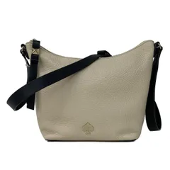 Kate spade(ケイトスペード) ショルダーバッグ ヴィヴィアン リーロイ ストリート PXRU4432 アイボリー×黒 斜めがけ/2way レザー