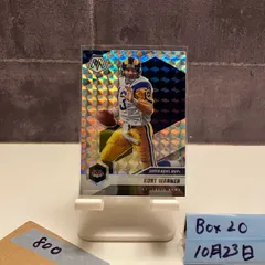 2021 Panini Mosaic Kurt Warner St. Louis Rams Super Bowl MVPs Prizm カード