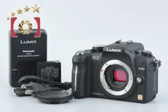 Panasonic パナソニック 【中古】Panasonic パナソニック LUMIX DMC-G2 ブラック ミラーレス一眼カメラ シャッター回数僅少 ミラーレスカメラ