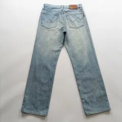 EDWIN デニム ズボン サイズ30 ヴィンテージ ウォッシュ ストレート メンズ デニムパンツ A8734