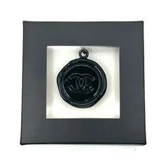 【楠本質店/元住吉】新品　未開封　シャネル　CHANEL　カメリア　キーホルダー　チャーム　ノベルティ　黒　ブラック　ココマーク