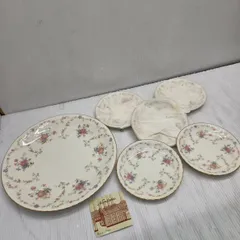 S00680 Noritake ノリタケ お皿 プレート 花柄 洋食器 美品