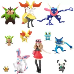 【新品】食玩 トレーディングフィギュア ポケモンスケールワールド カロス地方セット