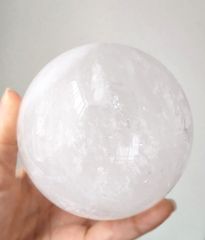 癒し系⭐︎極上品質⭐︎アイリスピンククォーツ アゼツライトスフィア